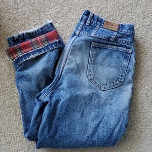Vintage L.L. Bean Flannel Lined Jeans